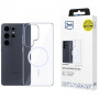 Ochranný kryt 3mk Clear MagCase pre Samsung Galaxy S26 Ultra, transparentný