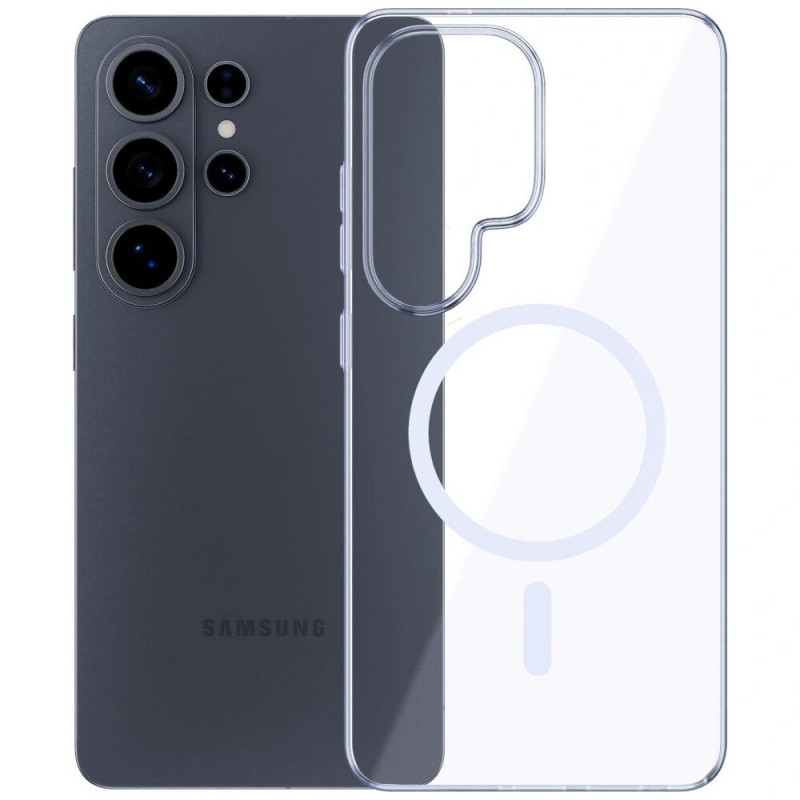 Ochranný kryt 3mk Clear MagCase pre Samsung Galaxy S26 Ultra, transparentný
