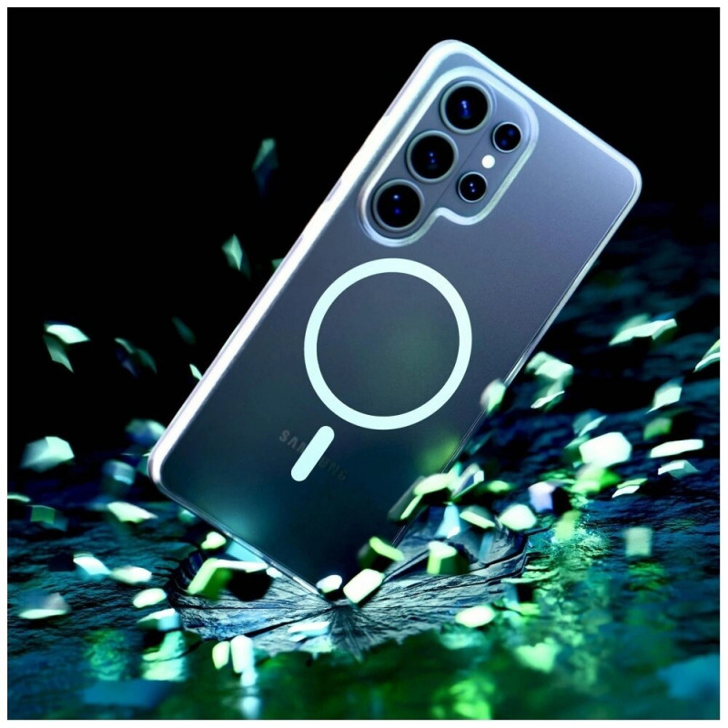 Ochranný kryt 3mk Clear MagCase pre Samsung Galaxy S26 Ultra, transparentný