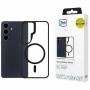 Ochranný kryt 3mk Satin Armor MagCase pre Samsung Galaxy S26+, čierny