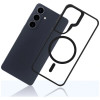 Ochranný kryt 3mk Satin Armor MagCase pre Samsung Galaxy S26+, čierny