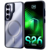 Ochranný kryt 3mk Satin Armor MagCase pre Samsung Galaxy S26+, čierny