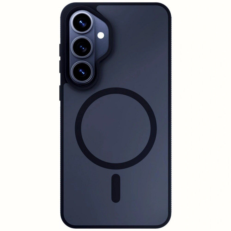 Ochranný kryt 3mk Smoke MagCase pre Samsung Galaxy S26+, čierny