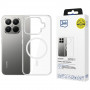 Puzdro na smartphone 3MK Armor MagCase Xiaomi 15T Pro 5G, transparentné