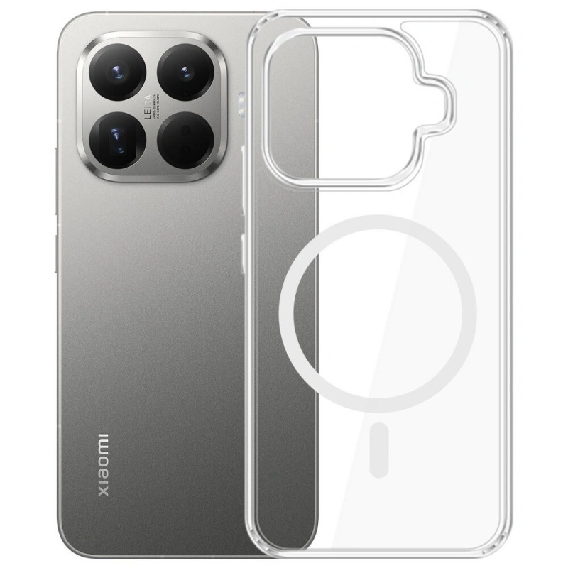 Puzdro na smartphone 3MK Armor MagCase Xiaomi 15T Pro 5G, transparentné