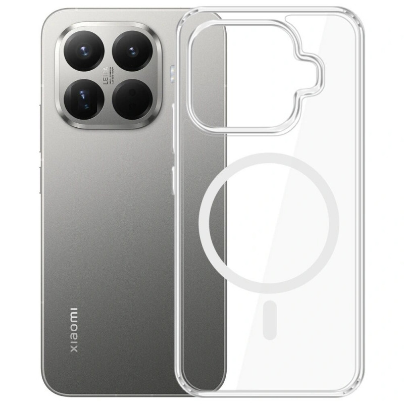 Puzdro na smartphone 3MK Armor MagCase Xiaomi 15T Pro 5G, transparentné