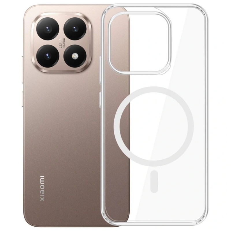 Puzdro na smartphone 3MK Armor MagCase Xiaomi 15T 5G, transparentné