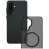 Puzdro na smartphone 3MK Smoke MagCase Samsung Galaxy A37, dymovo čierne