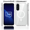 Puzdro na smartphone 3MK Armor MagCase Samsung Galaxy A57, transparentné