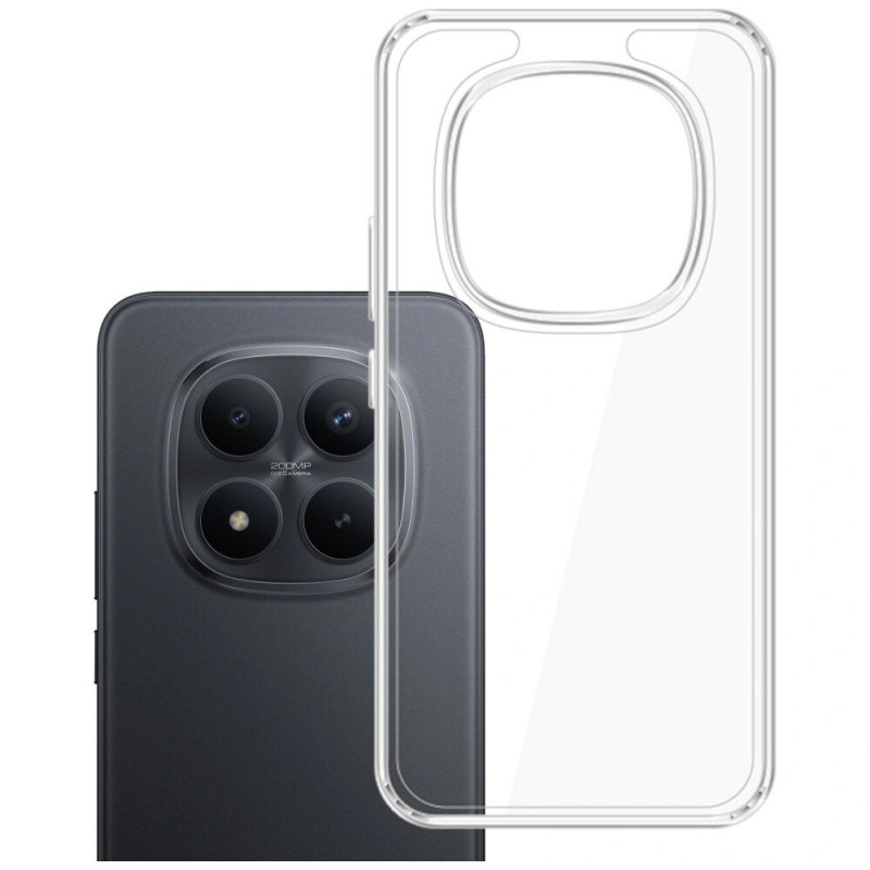 Puzdro 3MK Armor Case pre Xiaomi Redmi Note 15 Pro 5G, transparentné