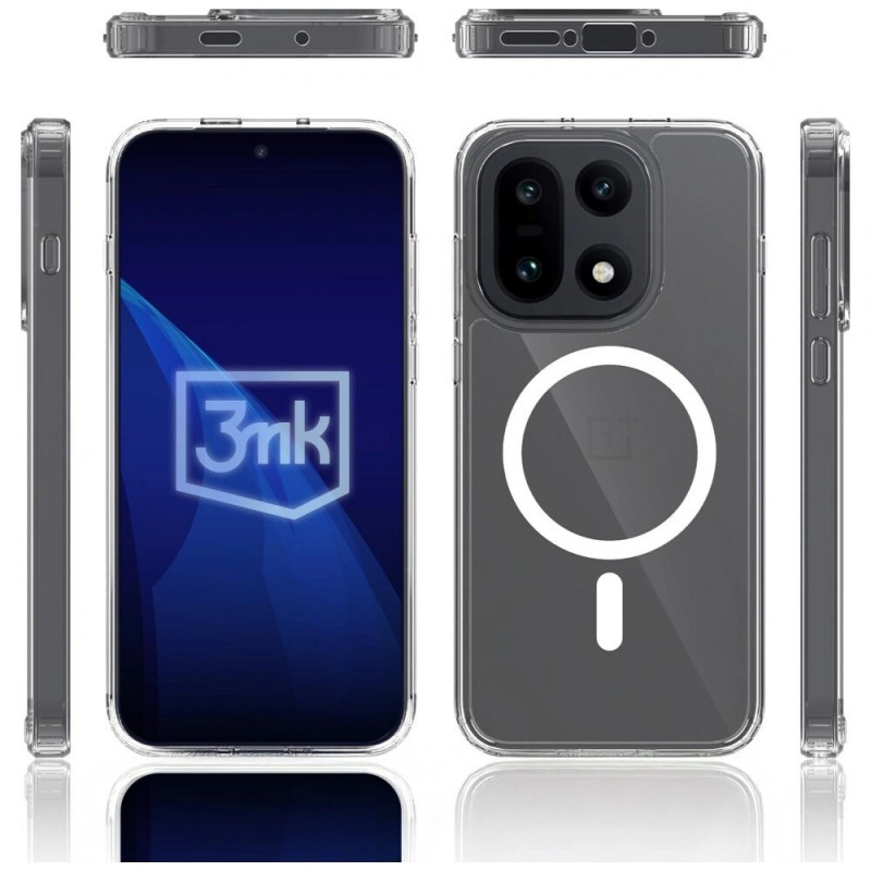 3MK Armor MagCase pre OnePlus 15 5G, transparentné