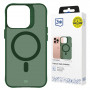 3MK Smoke MagCase pre Apple iPhone 16 Pro Max, zelené