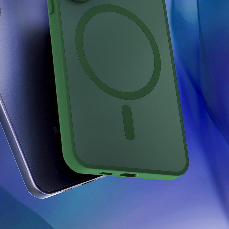 3MK Smoke MagCase pre Apple iPhone 16 Pro Max, zelené