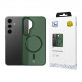 3MK Smoke MagCase pre Samsung Galaxy S24, zelené