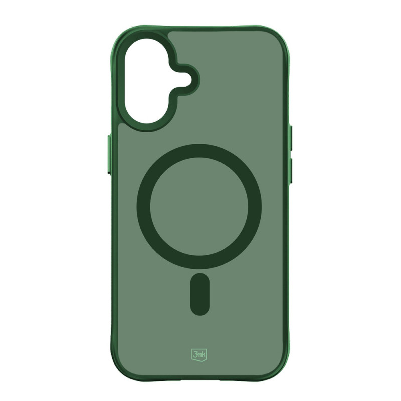 3MK Smoke MagCase pre Apple iPhone 16, zelené