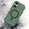3MK Smoke MagCase pre Apple iPhone 16, zelené