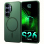 3MK Smoke MagCase pre Samsung Galaxy S26+, zelený