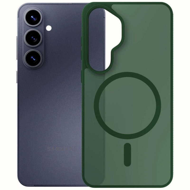 3MK Smoke MagCase pre Samsung Galaxy S26+, zelený