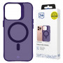 3MK Smoke MagCase pre Apple iPhone 16 Pro Max, fialové