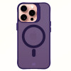 3MK Smoke MagCase pre Apple iPhone 16 Pro Max, fialové