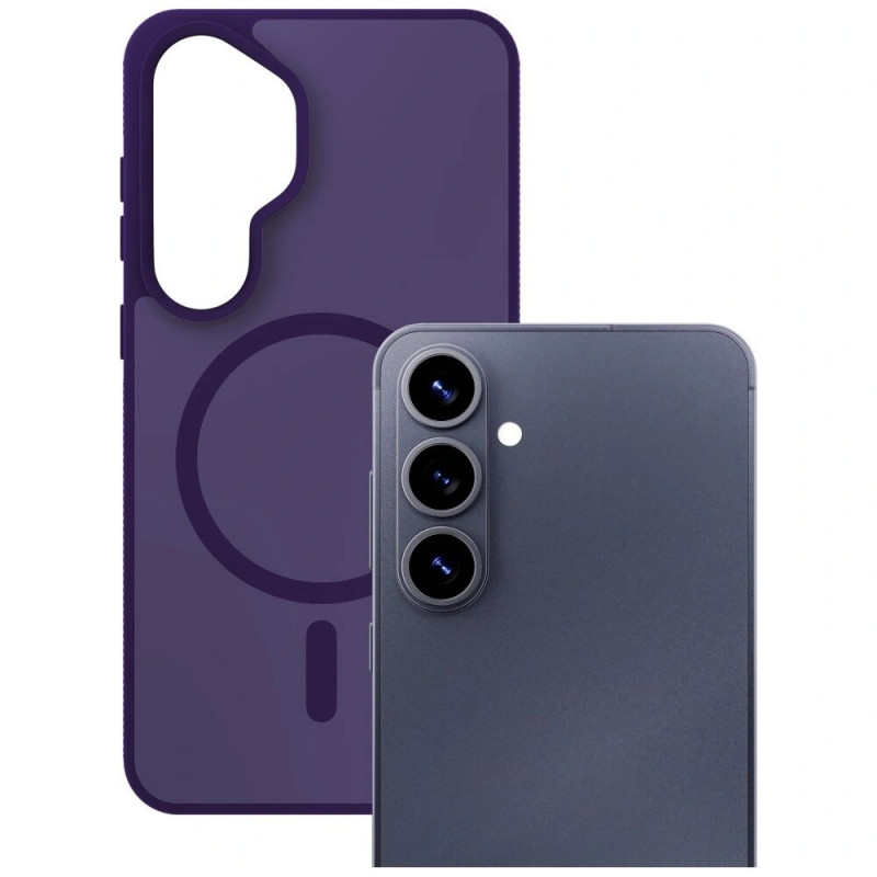 3MK Smoke MagCase pre Samsung Galaxy S26+, purpurové