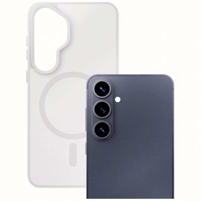 3MK Smoke MagCase pre Samsung Galaxy S26+, biela