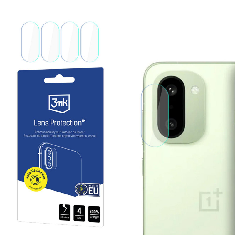 3MK Lens Protection OnePlus 15R ochrana objektívu fotoaparátu (4 ks)