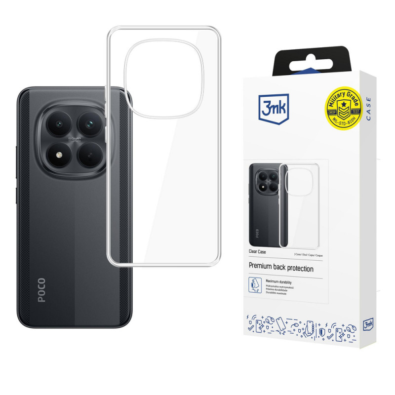 Priehľadné puzdro 3MK Clear Case pre Xiaomi Poco M8 Pro 5G, transparentné