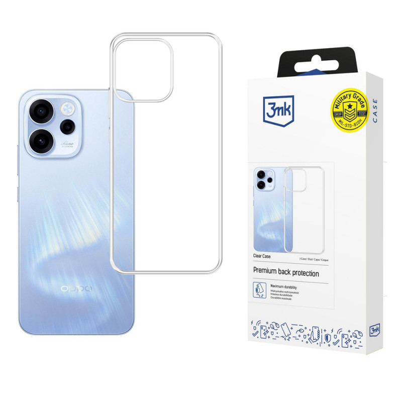 Priehľadné puzdro 3MK Clear Case pre Oppo Reno 15 5G (CPH2825), transparentné