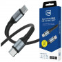 Kábel 3MK Hyper Cable N-SERIES USB-C na USB-C, 3 m, 100 W, čierny