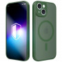 Puzdro 3MK Misty MagCase pre Apple iPhone 14, zelené