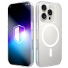 Puzdro na smartphone 3MK Misty MagCase Apple iPhone 16 Pro Max, kompatibilné s MagSafe, biele