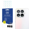 3MK Lens Protection hybridné sklo na objektív fotoaparátu pre Xiaomi 17T (4 ks)