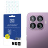3MK Lens Protection hybridné sklo na objektív fotoaparátu pre Xiaomi 17T Pro (4 ks)