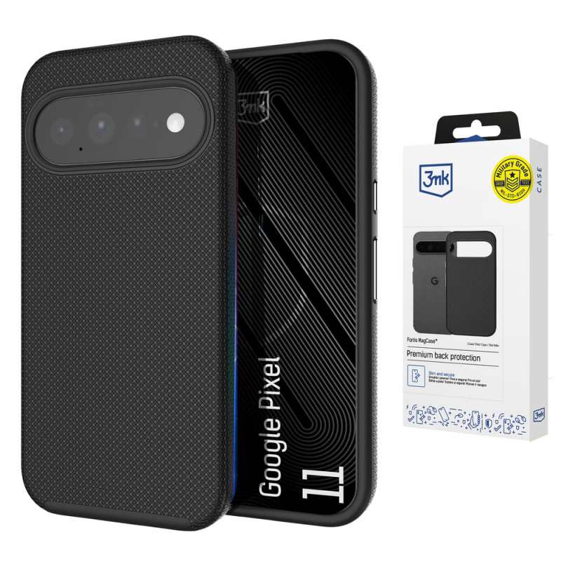 3MK Fortis MagCase Google Pixel 11, čierne