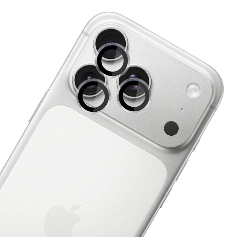 3MK Lens Protection Pro ochrana objektívu fotoaparátu pre Apple iPhone 18 Pro / 18 Pro Max, čierna