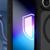 Puzdro na telefón 3MK Misty MagCase Apple iPhone 17 Pro Max / 18 Pro Max, čierne