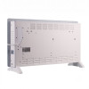 Inteligentný sklenený panelový ohrievač Extralink LPL-23A-WH, 2000 W, WiFi, biely
