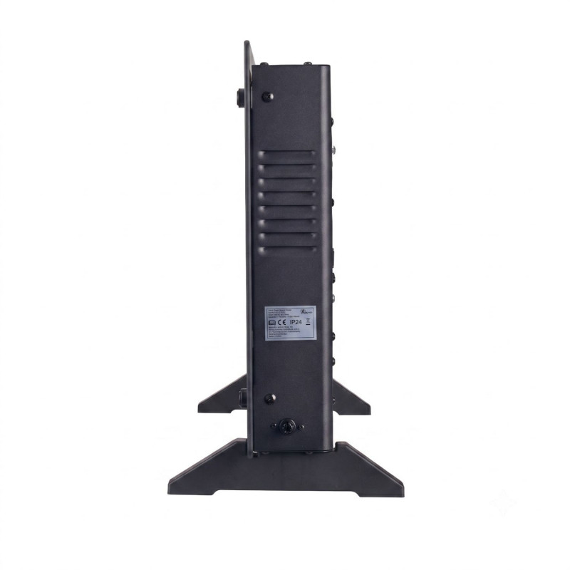 Inteligentný sklenený panelový ohrievač Extralink LPL-23A-BL, 2000 W, WiFi, čierny