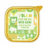 TILLO Paštéta Game mokré krmivo pre mačky, 100 g