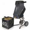 Elektrický drvič konárov s nožmi Wuber W94205, 2500 W, 45 L