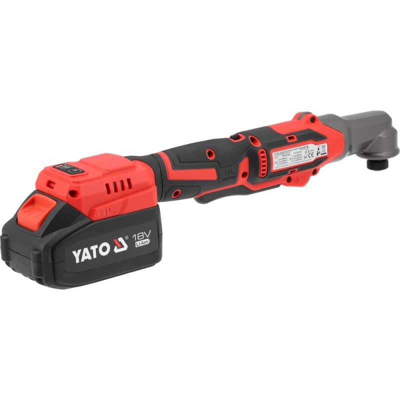 Rázový račňový uťahovák YATO 18V, 160 Nm YT-828030