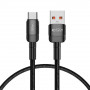 Kábel Tech-Protect UltraBoost Evo USB-A / USB-C 100W 5A 50cm čierny
