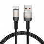 Kábel Tech-Protect UltraBoost Evo USB-A / USB-C 100W 5A 100cm Titanium