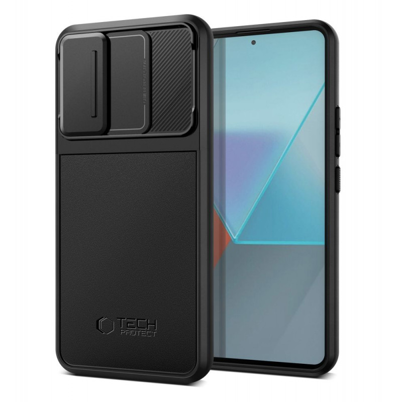 Tech-Protect Puzdro Velar Cam+ pre Xiaomi Redmi Note 13 Pro 5G / Poco X6 5G, čierne