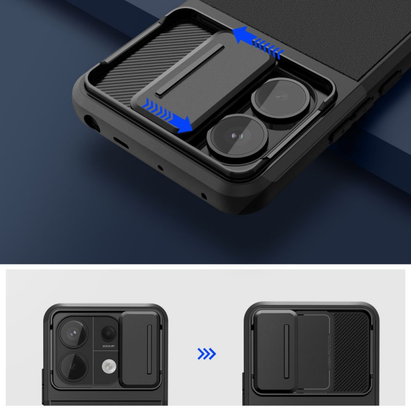 Tech-Protect Puzdro Velar Cam+ pre Xiaomi Redmi Note 13 Pro 5G / Poco X6 5G, čierne