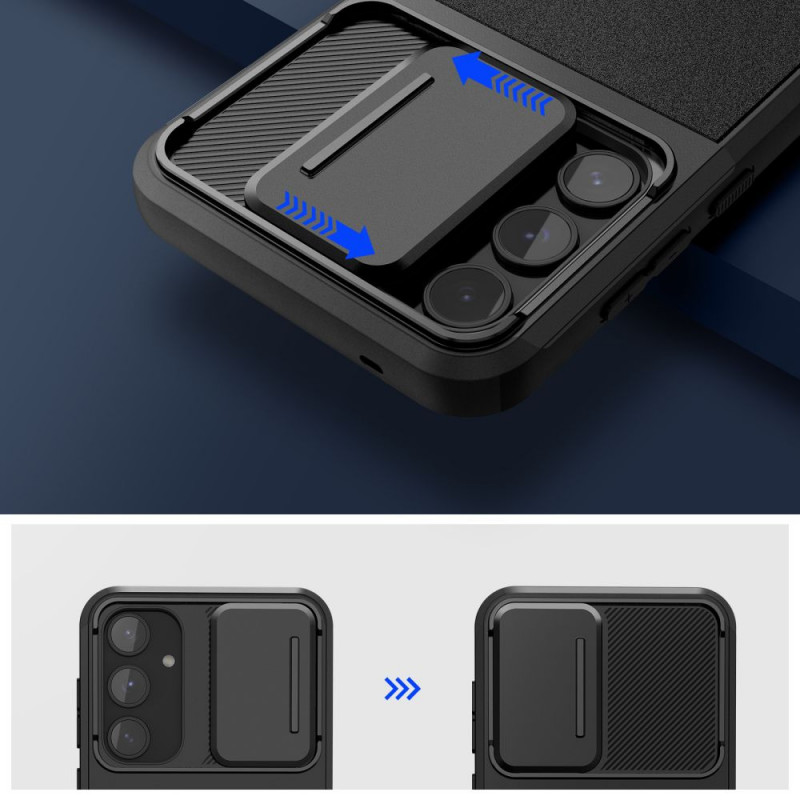 Tech-Protect Puzdro Velar Cam+ pre Samsung Galaxy A35 / A55 5G, čierne