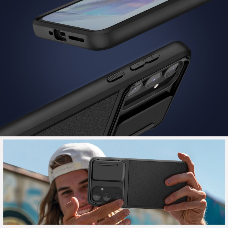 Tech-Protect Puzdro Velar Cam+ pre Samsung Galaxy A35 / A55 5G, čierne