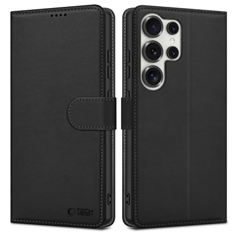 Puzdro Tech-Protect Wallet pre Samsung Galaxy S25 Ultra, čierne