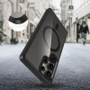 Tech-Protect Magmat MagSafe puzdro pre Samsung Galaxy S25 Ultra, čierna/transparentná